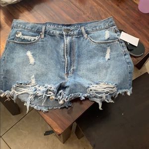 Jean shorts